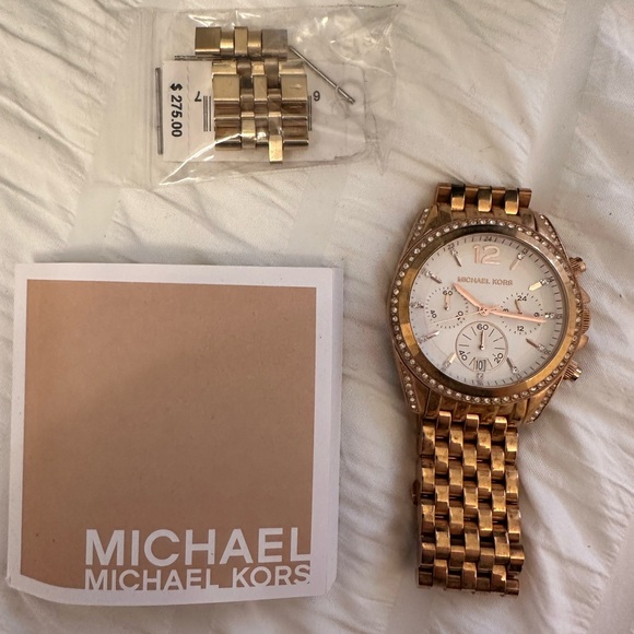 Rose Gold Michael Kors Watch - Picture 2 of 8